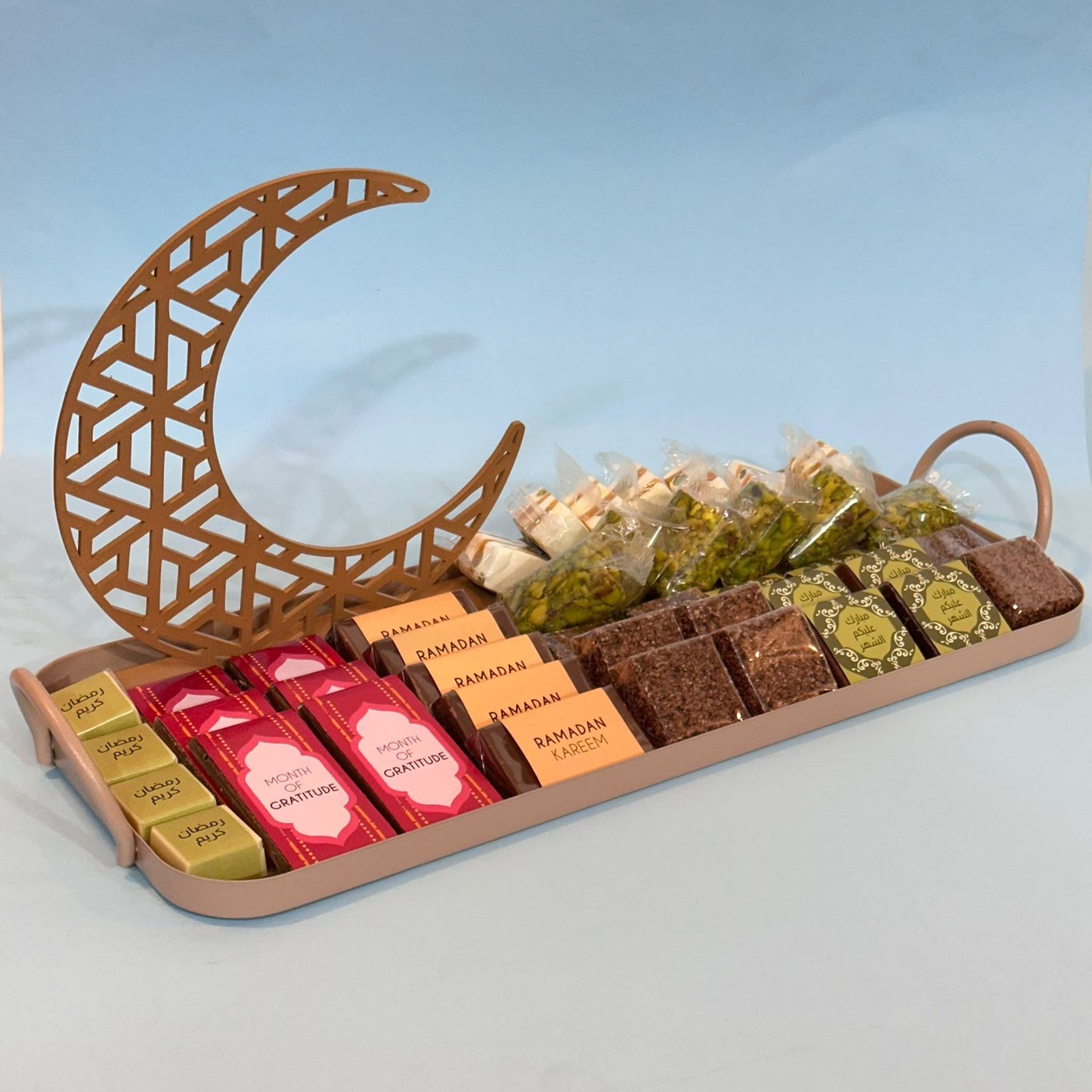 Crescent Elegance Tray