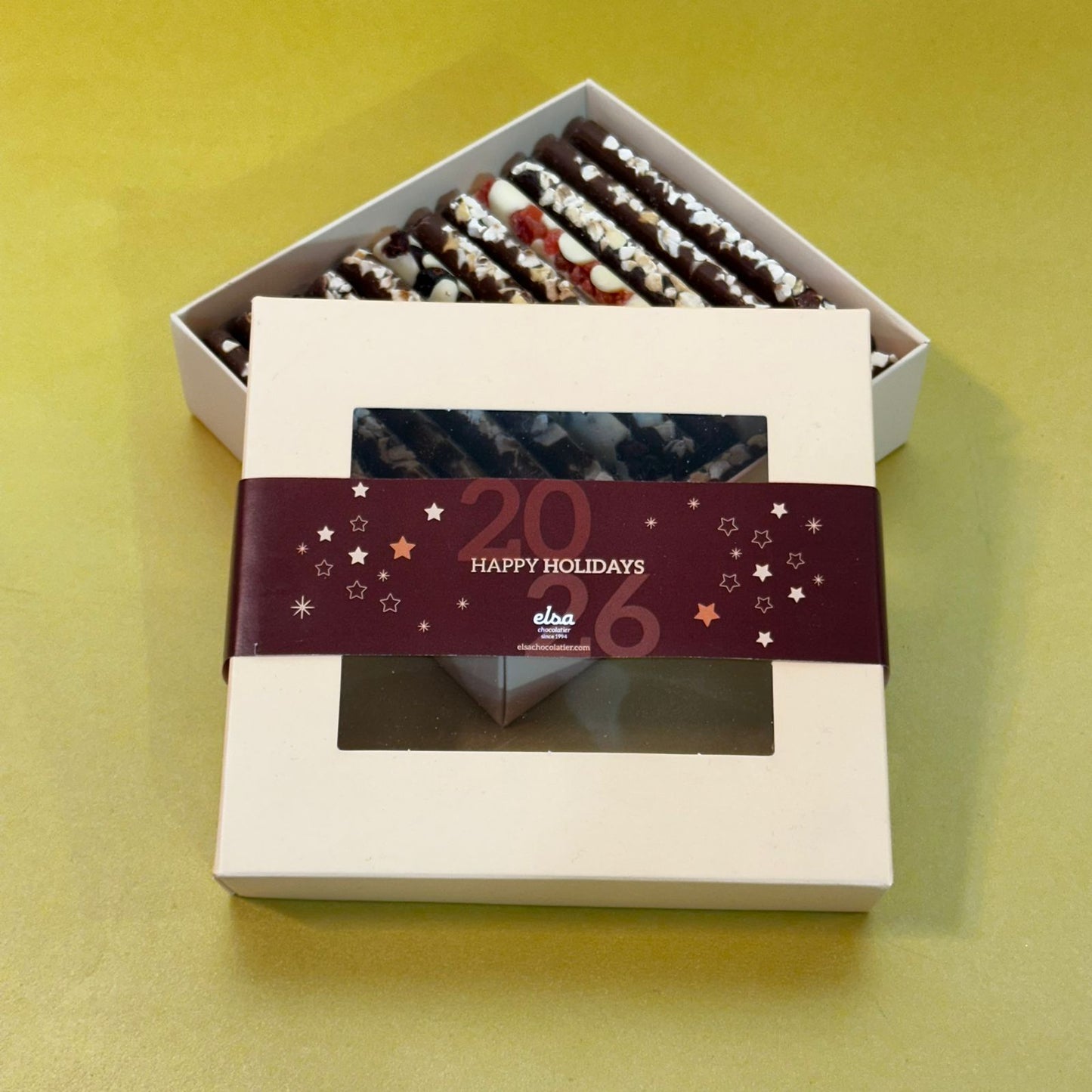 2026 Nutty Sticks Chocolate Box