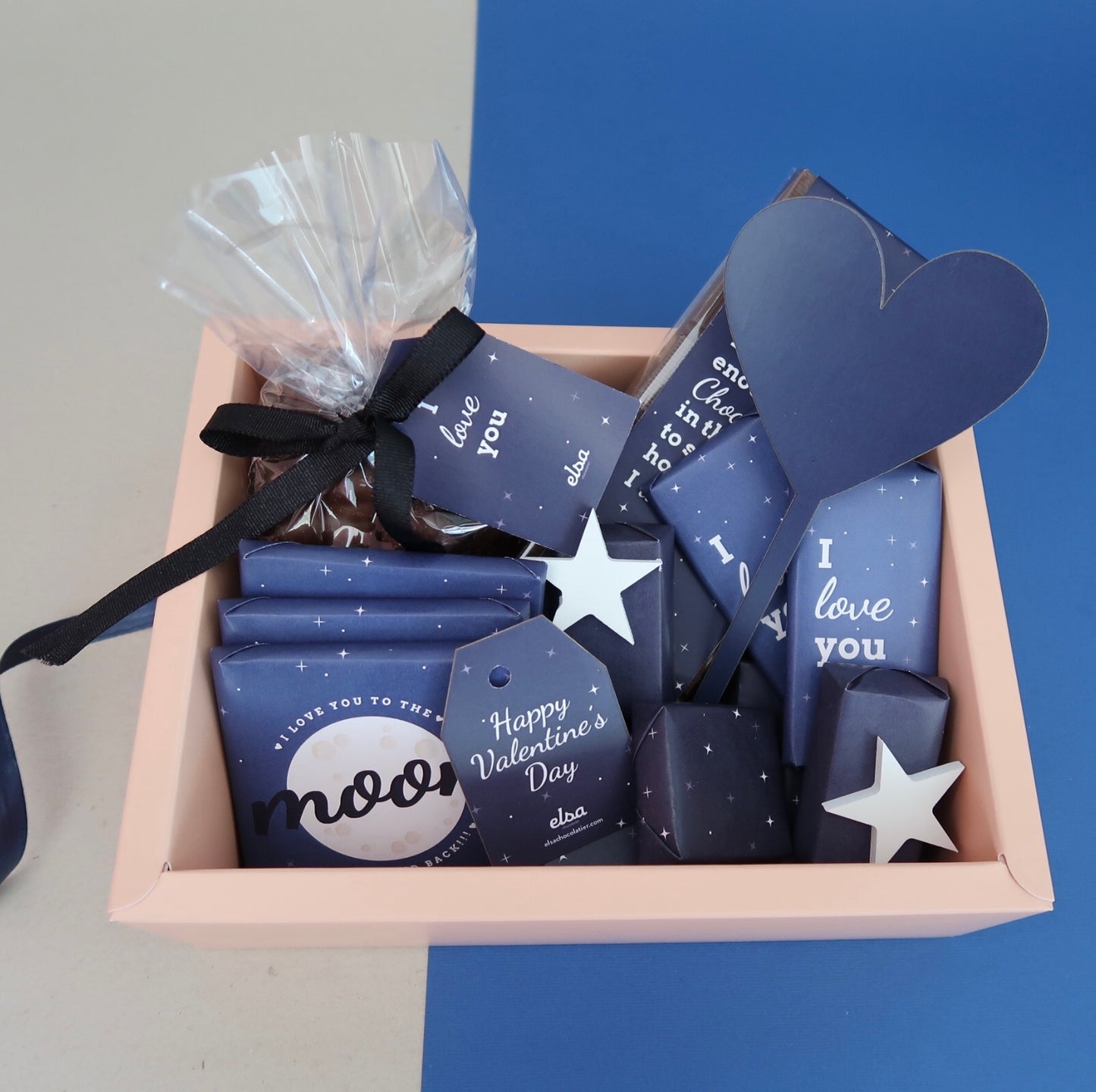 To The Moon - Cardboard Hamper