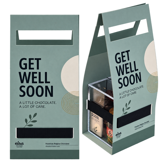 Get Well Soon Plexi Bag — front and side views