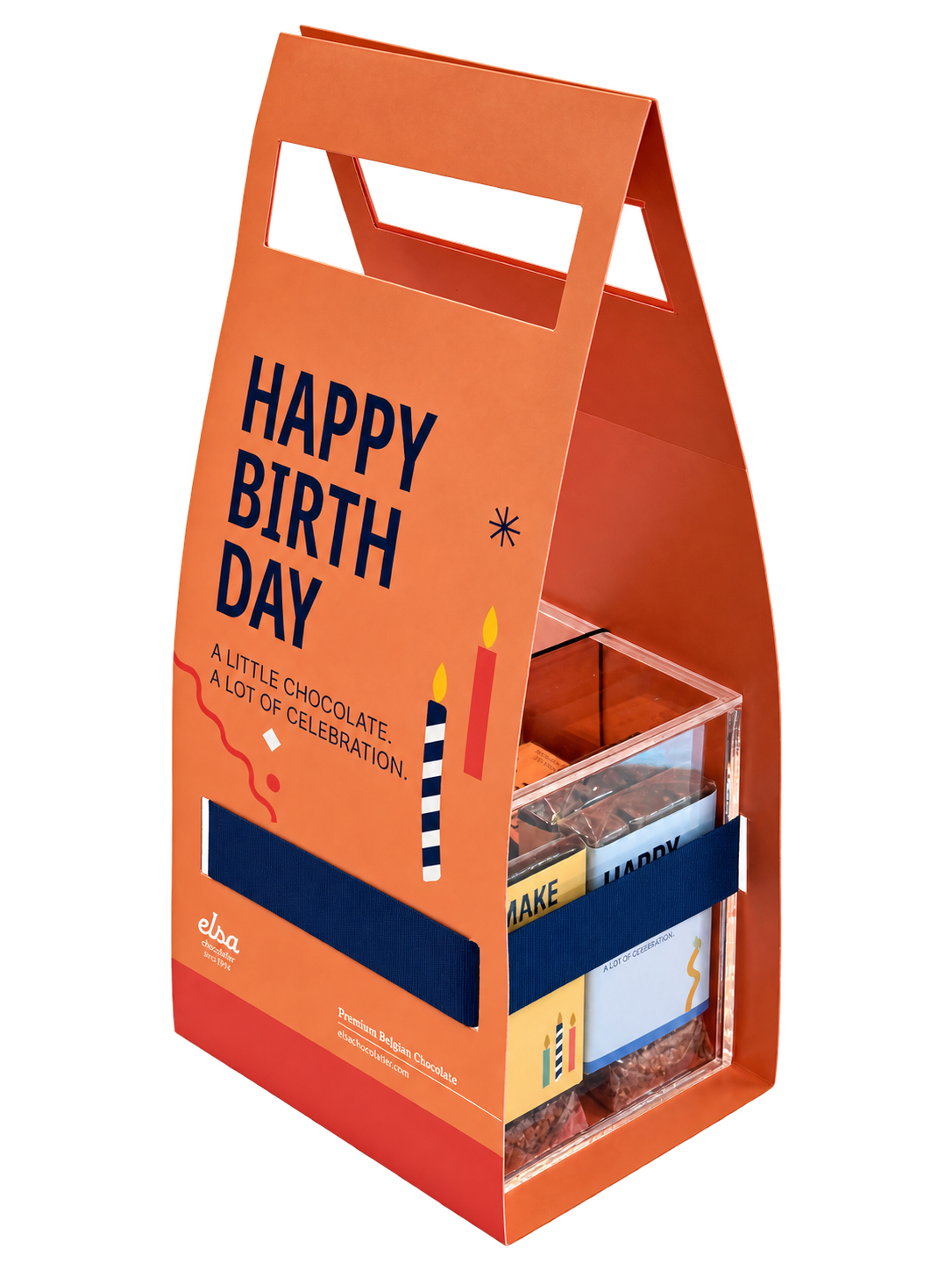 Birthday Plexi Bag opposite angled view