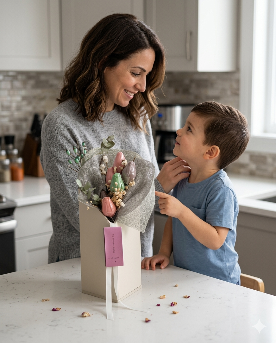 Mother’s Day Chocolate Vase
