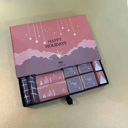 Happy Holidays Large Box