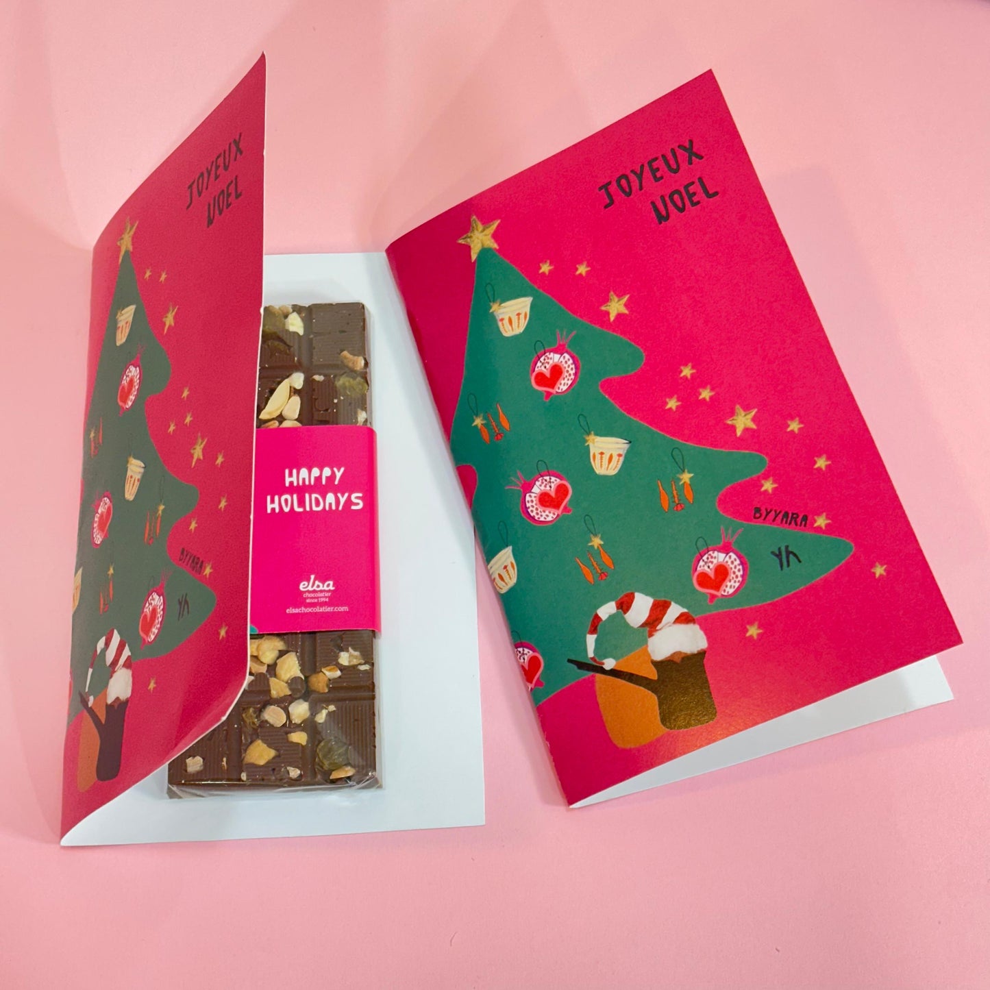 Noel Chocolate Greeting Card