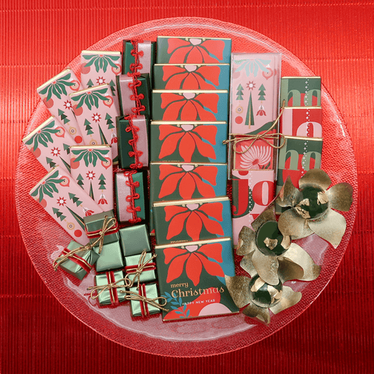 Joyful Chocolate Plate