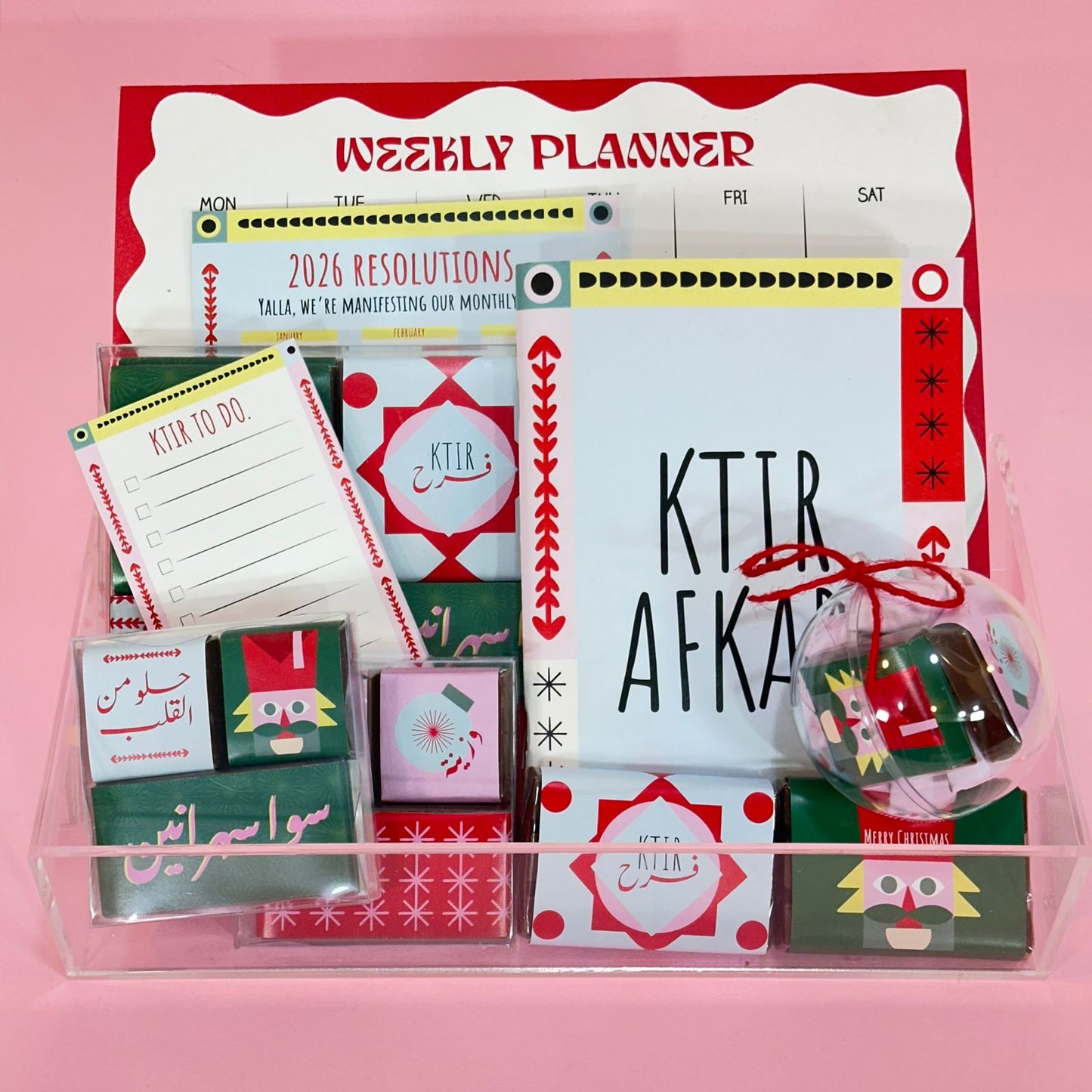 Lebanese Chocolate & Stationary Hamper!