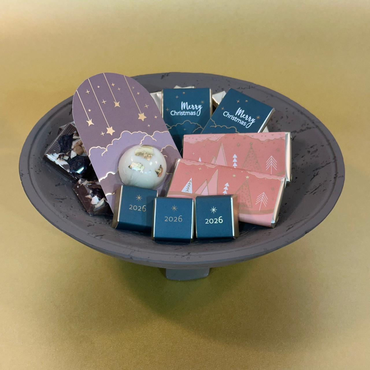 Shining Brown Chocolate Bowl