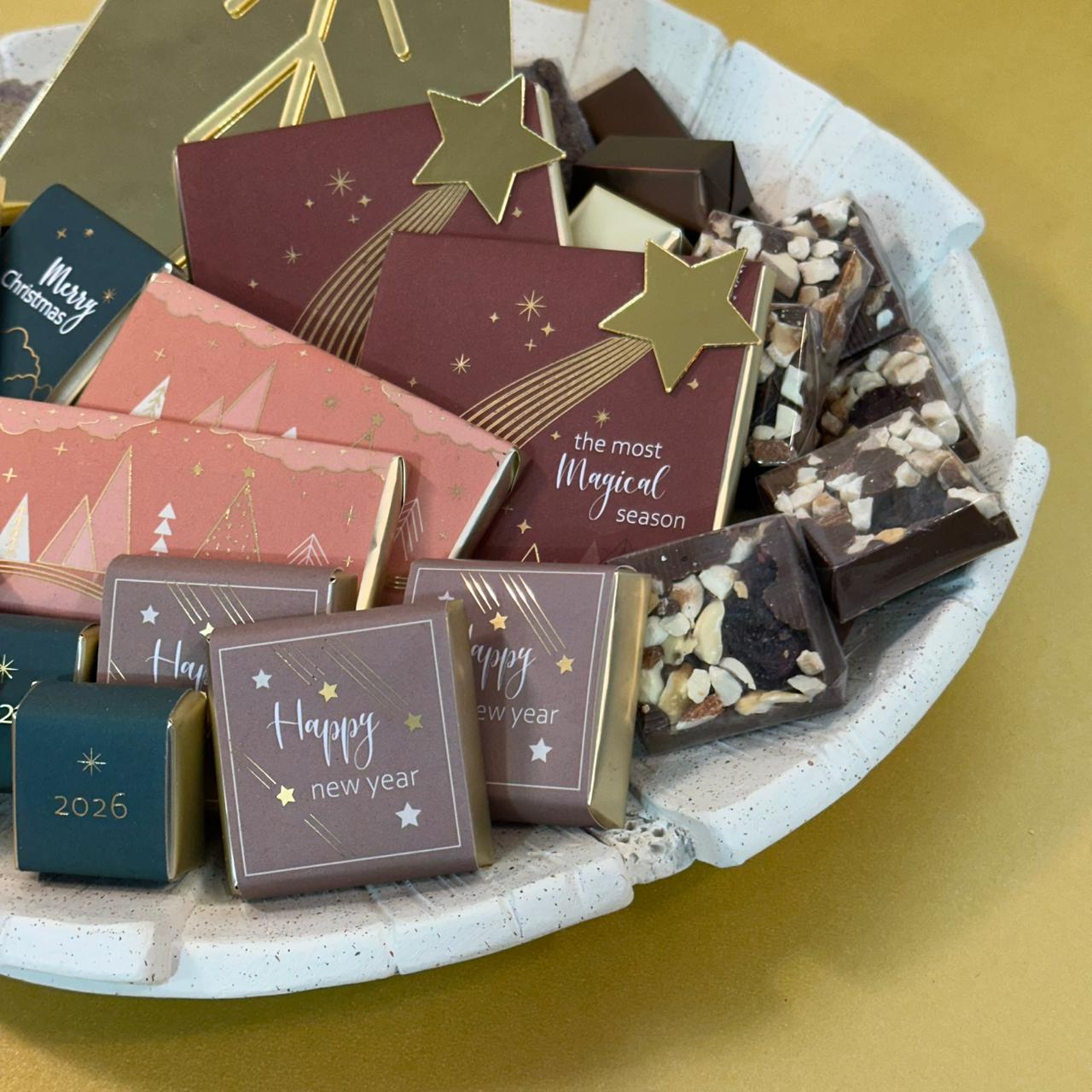 Shining Star Large Christmas Plate