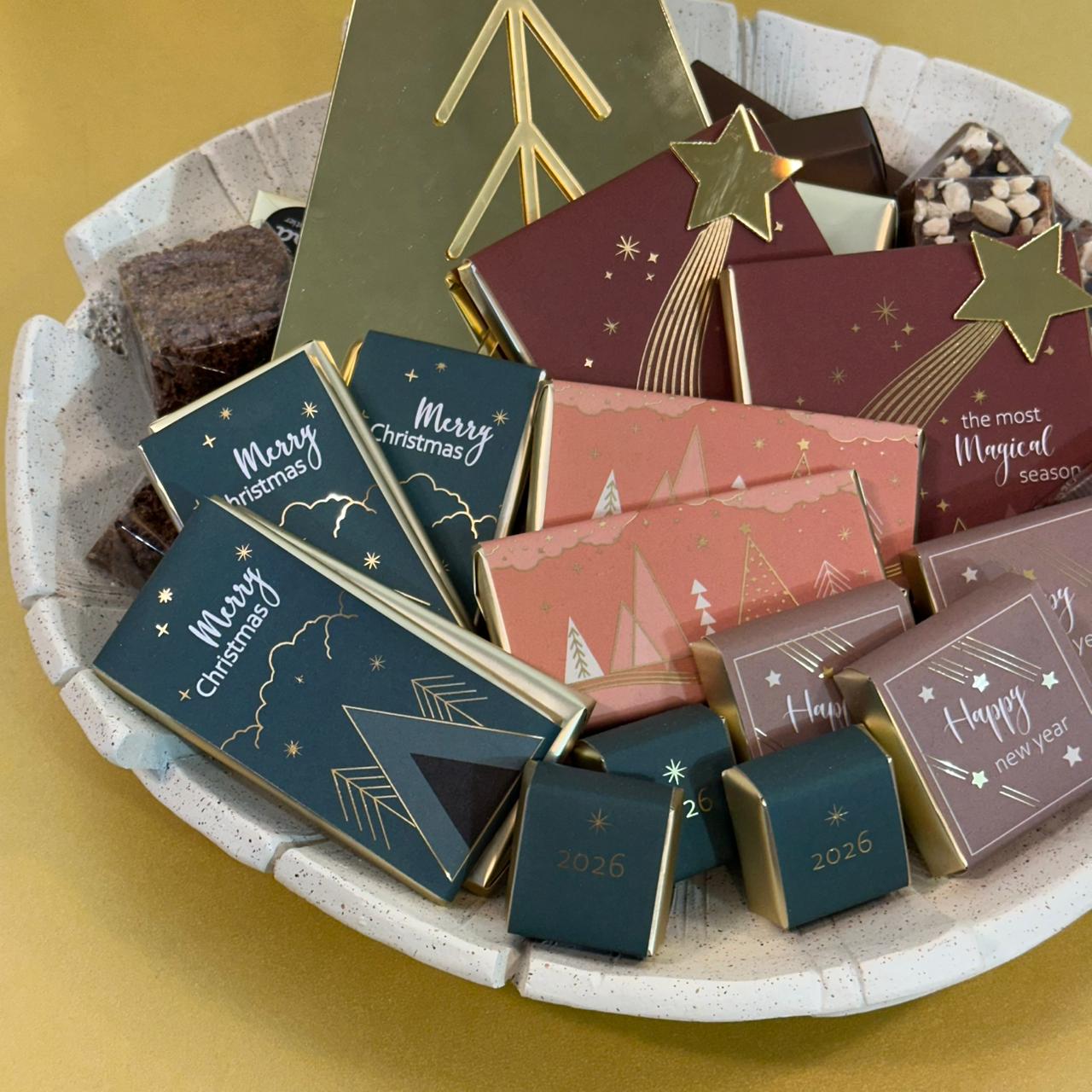 Shining Star Large Christmas Plate