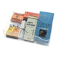 Birthday chocolate hamper in a clear plexi tray on a white background