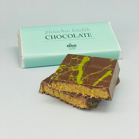 Pistachio Knefeh Chocolate Bar