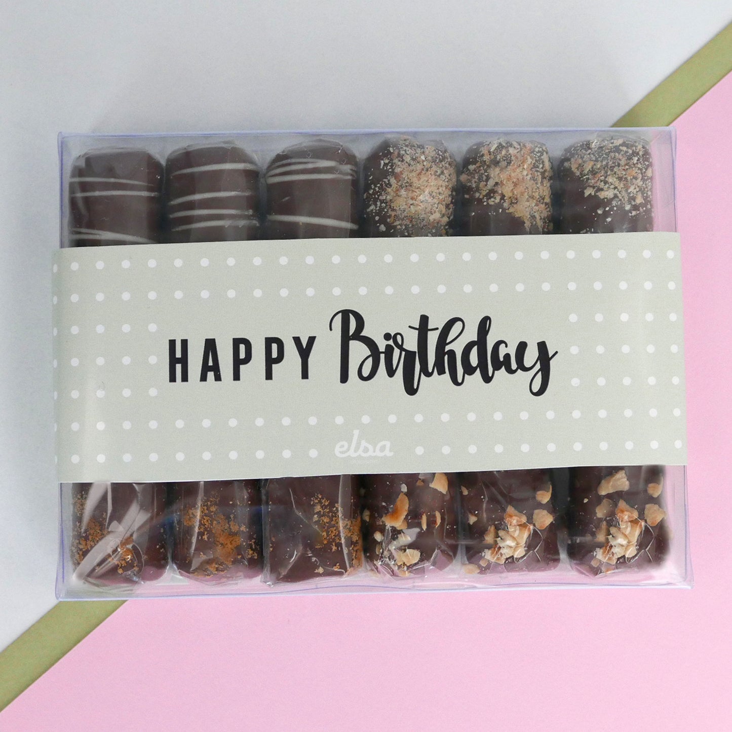 Let's Party - Birthday Chocolate Rolls