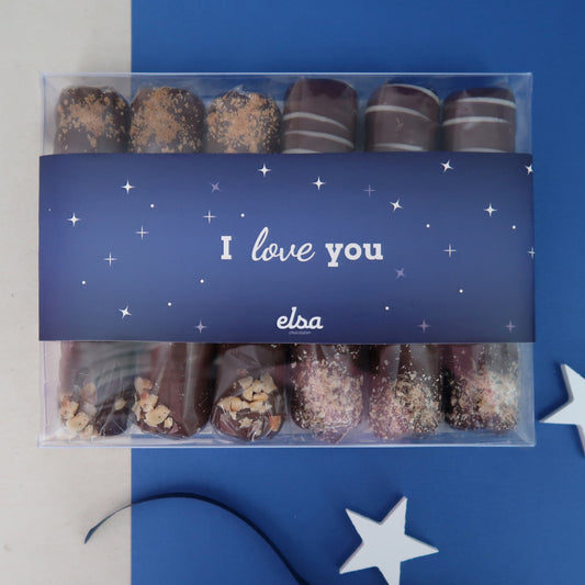 I Love You - Chocolate Rolls